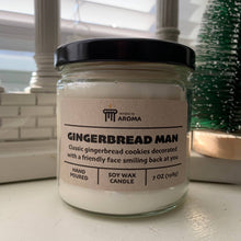 Load image into Gallery viewer, Gingerbread Man Soy Candle