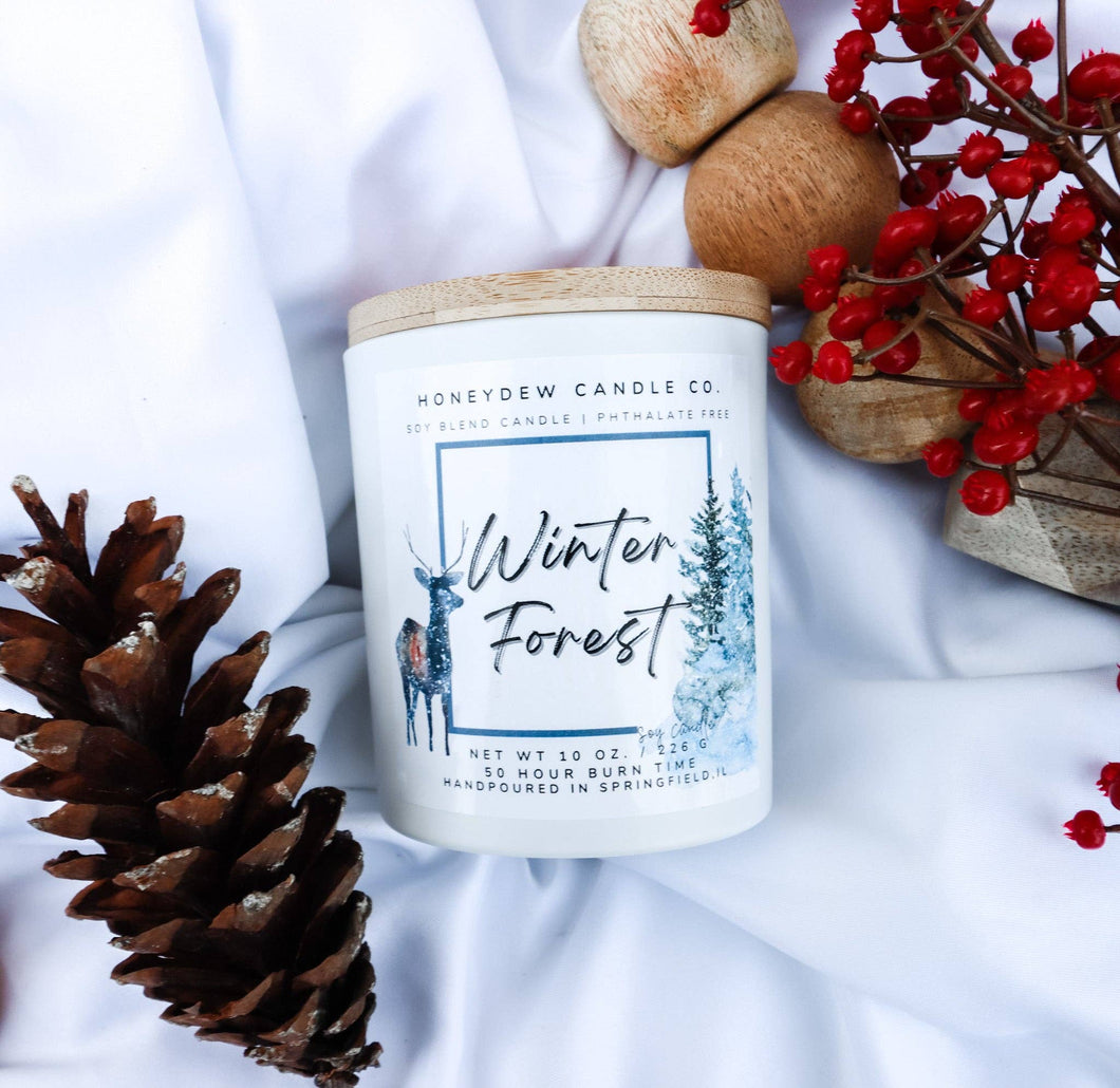 Winter Forest 8 oz Jar Candle