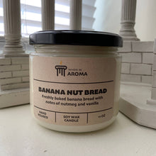 Load image into Gallery viewer, Banana Nut Bread Soy Candle