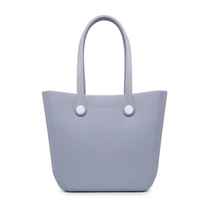 Vira Versa Tote w/ Interchangeable Straps - Pale Grey