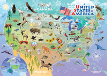 Load image into Gallery viewer, USA Map 35pc Tray Puzzle