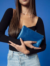 Load image into Gallery viewer, Riley 3 Compartment Crossbody/Wristlet - Slate
