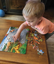 Load image into Gallery viewer, Triceratops &amp; Dinosaur Friends 35pc Tray Puzzle