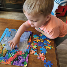 Load image into Gallery viewer, Undersea Turtle 35pc Tray Puzzle