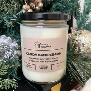 Candy Cane Cocoa Soy Candle