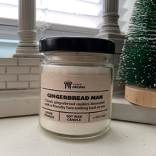 Load image into Gallery viewer, Gingerbread Man Soy Candle