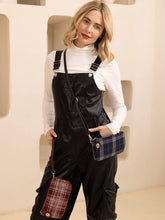 Load image into Gallery viewer, Kendall Crossbody/Wristlet w/ Twist Lock - Navy Plaid