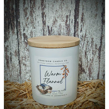 Load image into Gallery viewer, Warm Flannel 8 oz Jar Candle