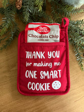 Load image into Gallery viewer, One Smart Cookie Pot Holder Set Teacher Gift