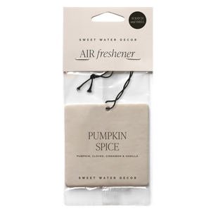 Pumpkin Spice Hanging Air Freshener