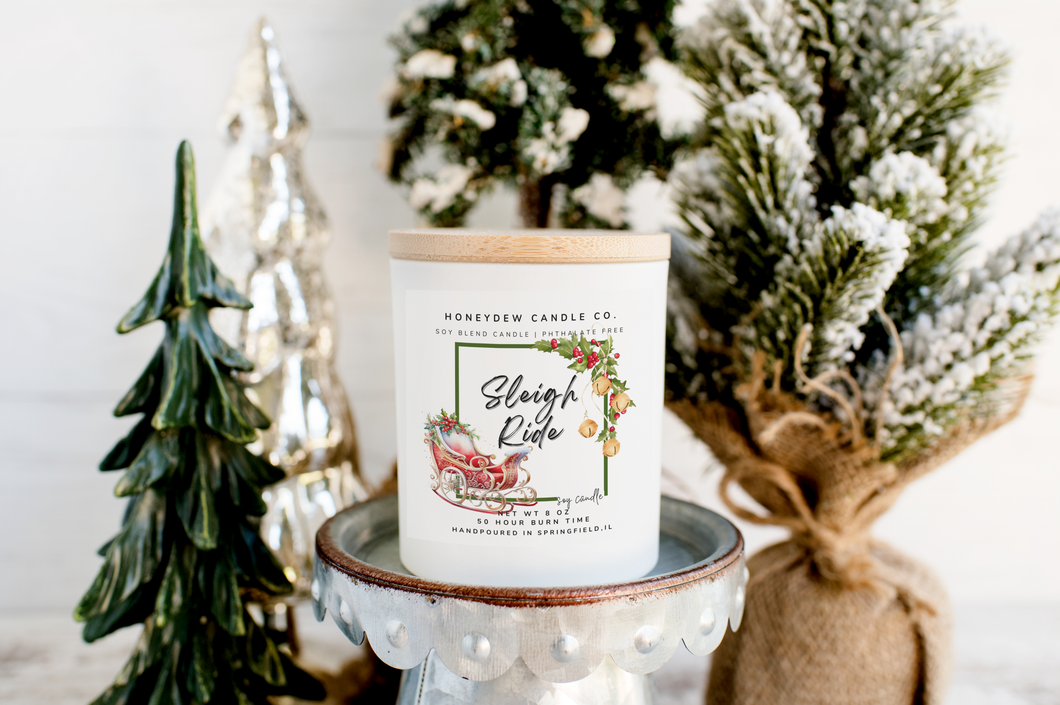 Sleigh Ride 8 oz Jar Candle