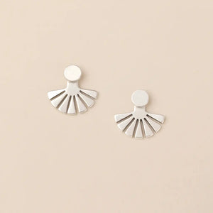 Refined Earring Collection - Sunburst Ear Jacket