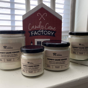 Candy Cane Cocoa Soy Candle