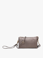 Load image into Gallery viewer, Riley 3 Compartment Crossbody/Wristlet - Slate