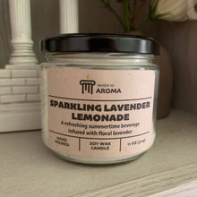 Load image into Gallery viewer, Sparkling Lavender Lemonade Soy Candle