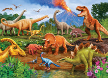 Load image into Gallery viewer, Triceratops &amp; Dinosaur Friends 35pc Tray Puzzle