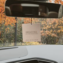 Load image into Gallery viewer, Hello Fall Hanging Air Freshener