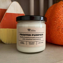 Load image into Gallery viewer, Frosted Pumpkin Soy Candle