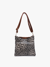 Load image into Gallery viewer, Emma 3 Compartment Crossbody w/ Snap Closure-Rust