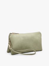 Load image into Gallery viewer, Riley 3 Compartment Crossbody/Wristlet - Slate