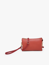 Load image into Gallery viewer, Riley 3 Compartment Crossbody/Wristlet - Slate