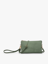 Load image into Gallery viewer, Riley 3 Compartment Crossbody/Wristlet - Slate