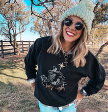 Load image into Gallery viewer, Nativity Sweatshirt - Black