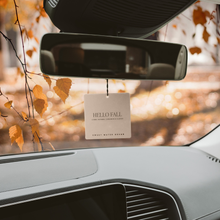 Load image into Gallery viewer, Hello Fall Hanging Air Freshener