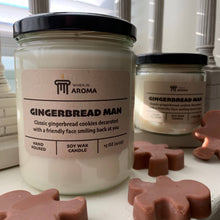 Load image into Gallery viewer, Gingerbread Man Soy Candle