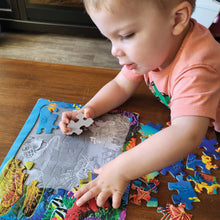 Load image into Gallery viewer, Undersea Turtle 35pc Tray Puzzle
