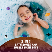 Load image into Gallery viewer, Spooky Bath Bomb with Toy Surprise