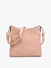 Load image into Gallery viewer, Emma 3 Compartment Crossbody w/ Snap Closure-Rust