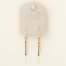 Load image into Gallery viewer, Chromacolor Miyuki Thread Earring