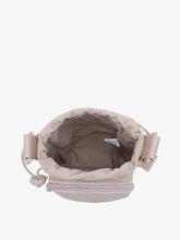 Load image into Gallery viewer, Alicia Nylon Water Bottle Crossbody Bag - Beige