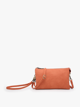 Load image into Gallery viewer, Riley 3 Compartment Crossbody/Wristlet - Slate