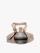 Load image into Gallery viewer, Florentine Snap Closure Satchel/Saddle Bag - Black