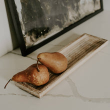 Load image into Gallery viewer, Rectangular Rustic Wood Decorative Tray