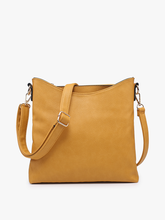 Load image into Gallery viewer, Emma 3 Compartment Crossbody w/ Snap Closure-Rust