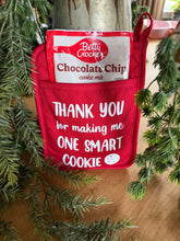 Load image into Gallery viewer, One Smart Cookie Pot Holder Set Teacher Gift