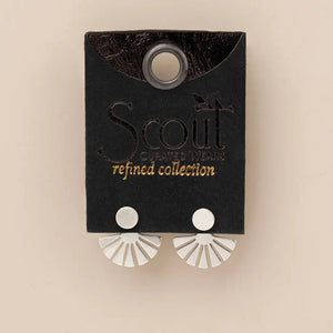 Refined Earring Collection - Sunburst Ear Jacket