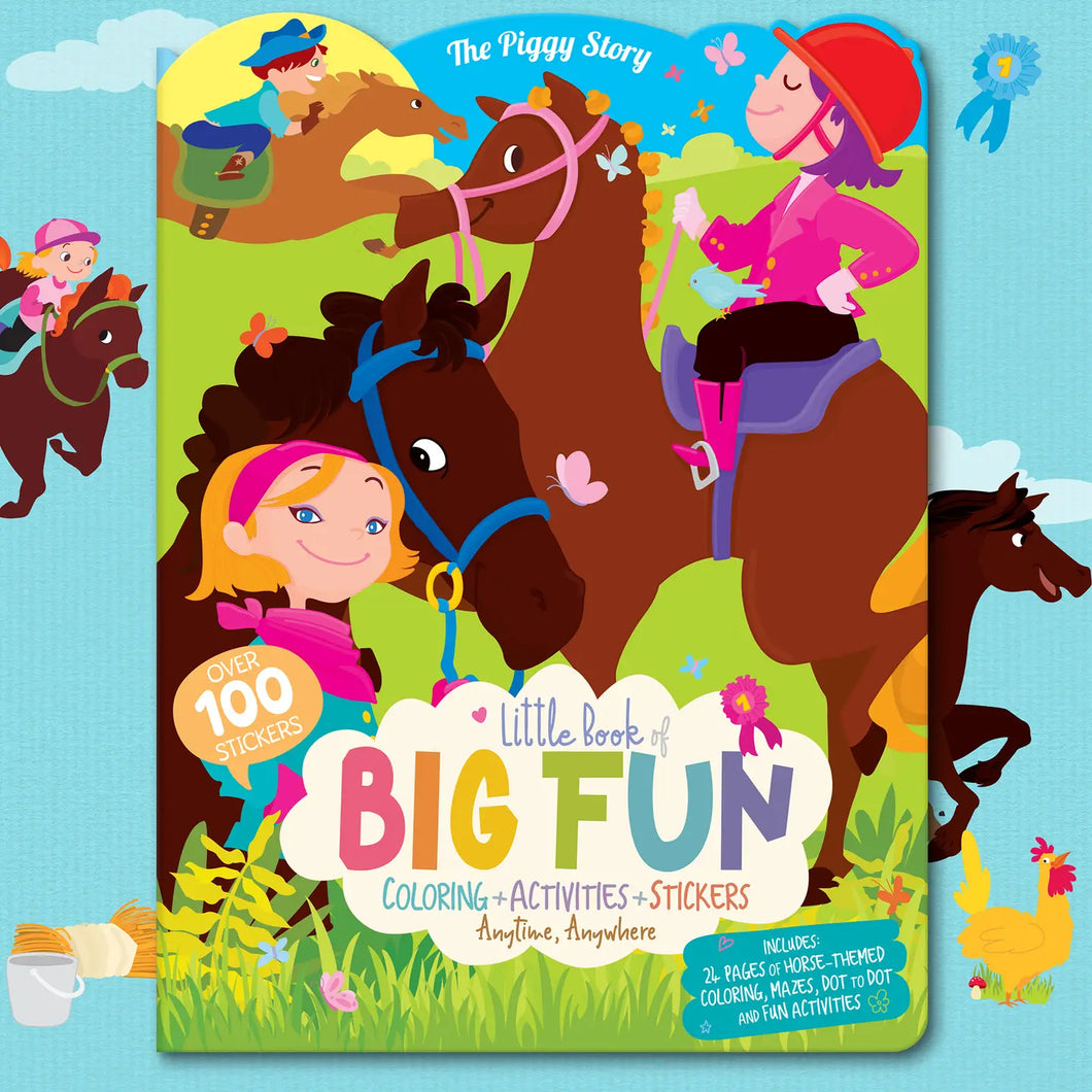 Little Book of Big Fun Activity Book | Horses & Ponies