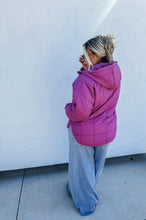 Load image into Gallery viewer, Peyton Puffer Jacket - Mulberry