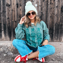 Load image into Gallery viewer, Monochrome Nutcracker Sweatshirt - Forest