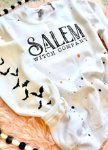 Load image into Gallery viewer, Salem Witch Company Paint Splatter Crewneck Sweatshirt