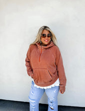 Load image into Gallery viewer, Easy Does It Pullover - Orange Rust
