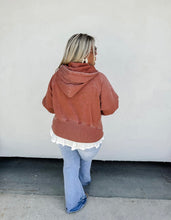 Load image into Gallery viewer, Easy Does It Pullover - Orange Rust