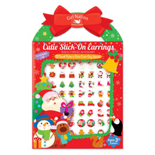 Load image into Gallery viewer, Cutie Stick-On Earrings | Holly Jolly