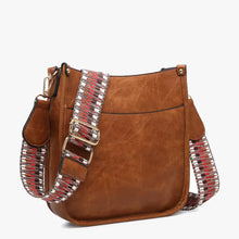 Load image into Gallery viewer, Chloe Crossbody with Guitar Strap - Brown