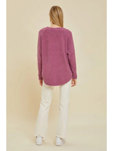 Load image into Gallery viewer, Cozy V-Neck Sweater - Spruce