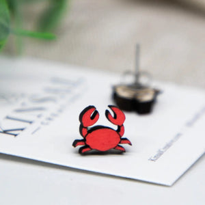 Crab Stud Earrings